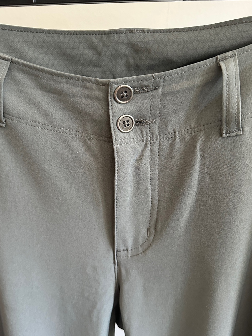 Columbia Omni-Shield Convertible Pants Grey Hiking Sz 10 Stretch - Picture 9 of 14